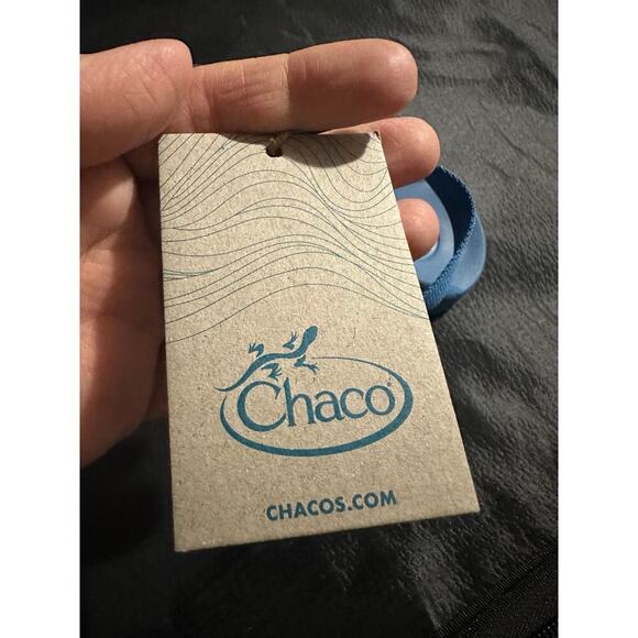 NEW Chacos Chillos Sport Big Kid Blue Sandals, Sz 2, Unisex (C105) - Picture 6 of 7